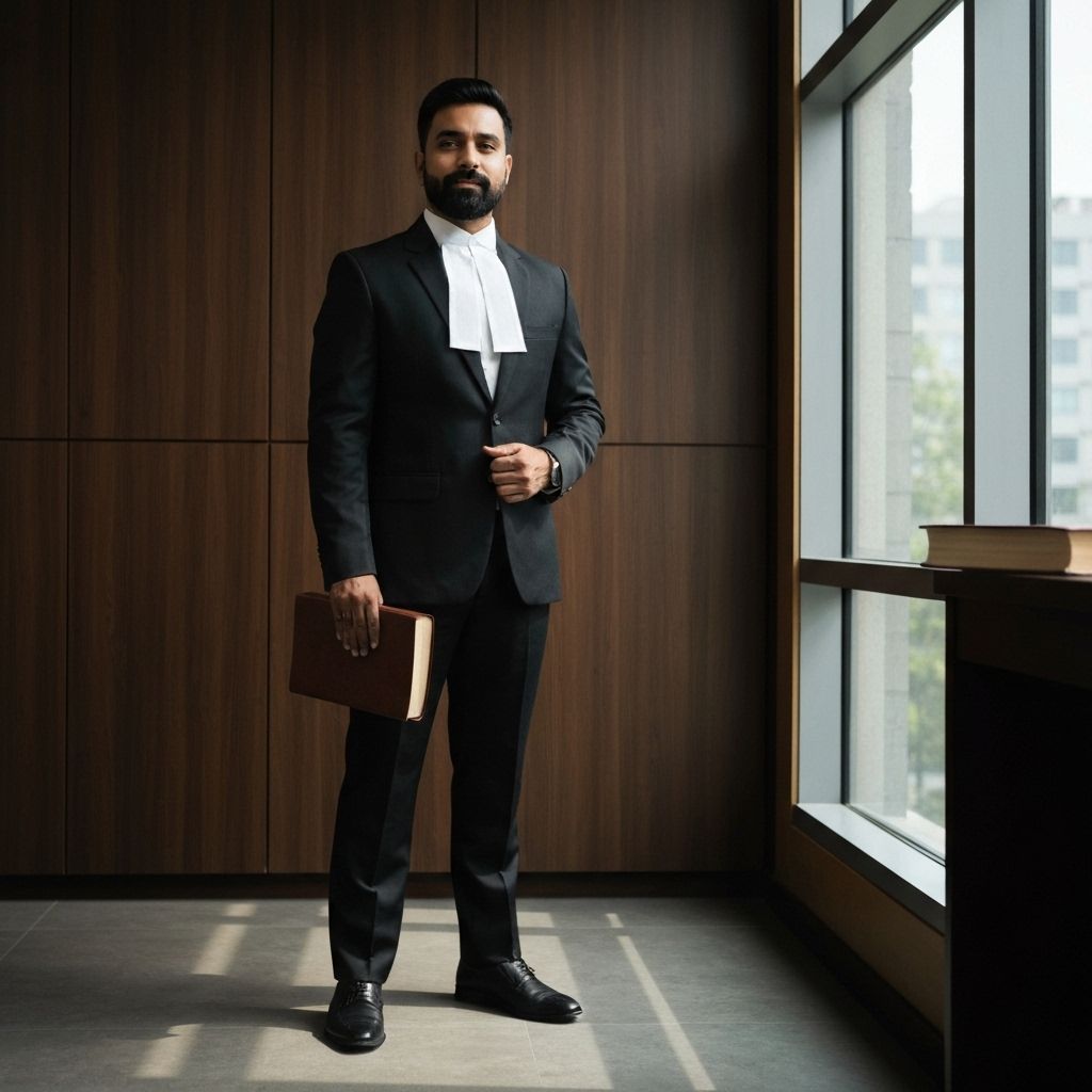 Advocate [Name] - Professional Portrait